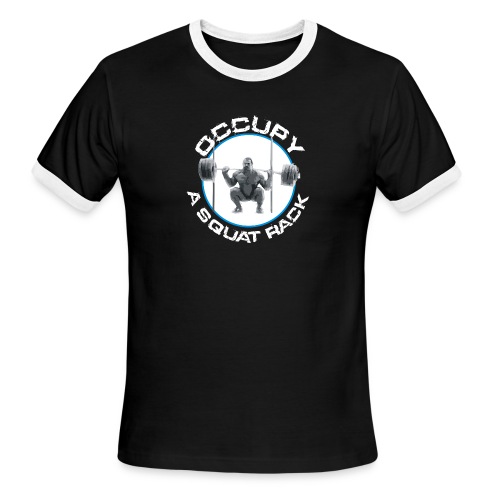 occupysquat - Men's Ringer T-Shirt