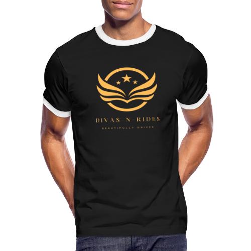Divas N Rides Wings1 - Men's Ringer T-Shirt