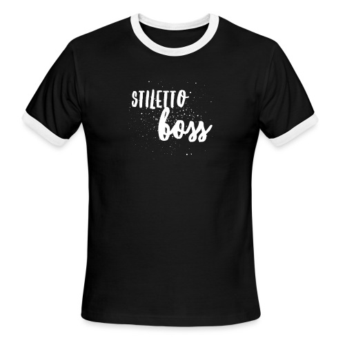 Stiletto Boss Low - Men's Ringer T-Shirt
