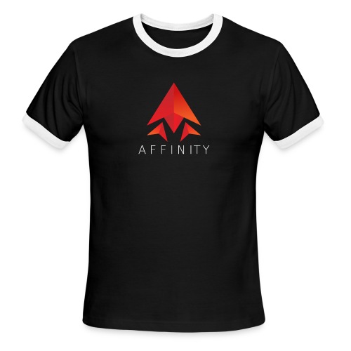 Affinity Gear w/QR - Men's Ringer T-Shirt