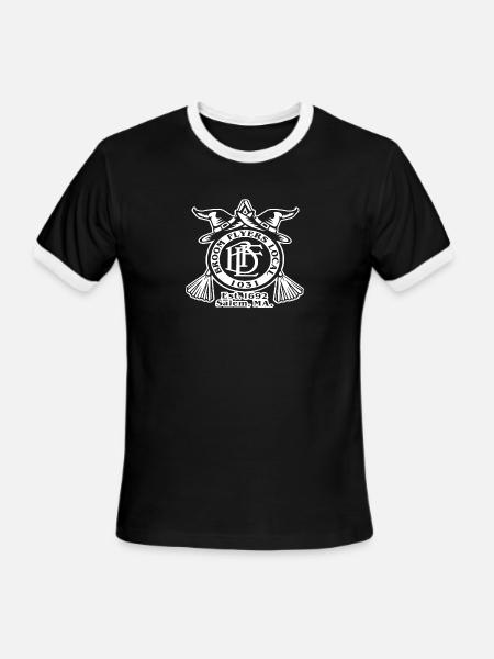 Broom Flyers - Men's Ringer T-Shirt - black/white