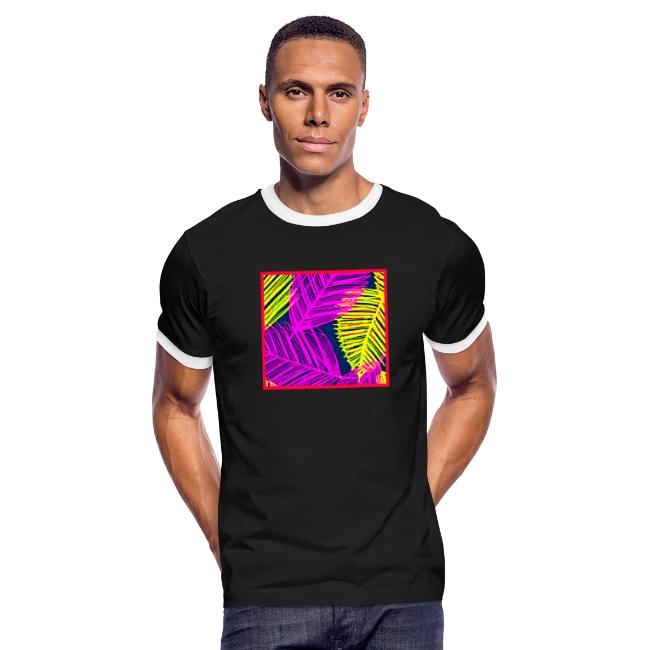 Neon Leaf Delight Chromatic Art