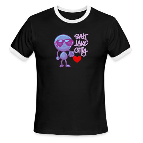 Smoon City 19 Salt Lake City - Men's Ringer T-Shirt