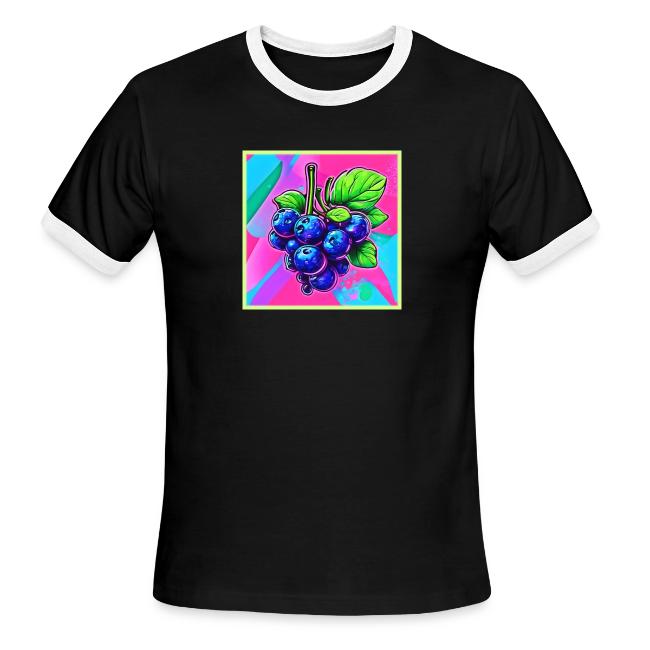 Vibrant Blueberry Artwork