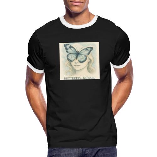 Butterfly kisses Hue - Men's Ringer T-Shirt