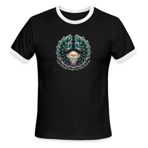 Your Beauty Holds My Soul Peacock Gifts T-Shirt - Men's Ringer T-Shirt