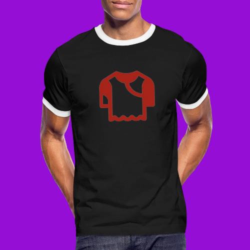 Logo outline - Men's Ringer T-Shirt