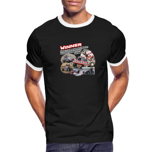 Luke Hall - Eldora Speedway FFN#1 Design 2 - Men's Ringer T-Shirt
