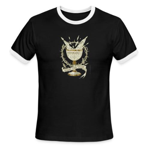 Frosted Chalice Covenant T-Shirt - Men's Ringer T-Shirt