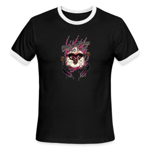 Burned the Evidence Feels Great T-Shirt - Men's Ringer T-Shirt