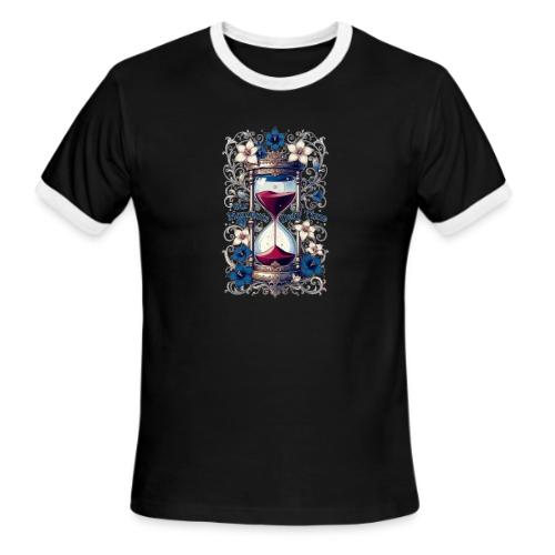 Our Moments Defy Time Hourglass Gifts T-Shirt - Men's Ringer T-Shirt