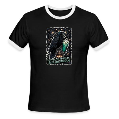 Sarcastic Raven Shenanigans Tee - Men's Ringer T-Shirt