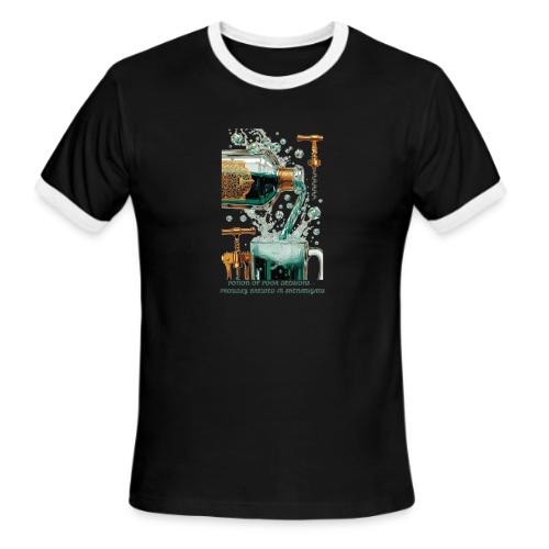 Potion of Poor Decisions Bottle Graphic Tee - Men's Ringer T-Shirt
