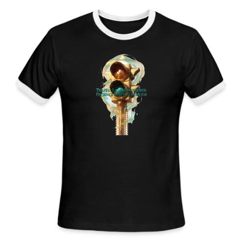 Traffic Light Whisperer T Shirt - Men's Ringer T-Shirt