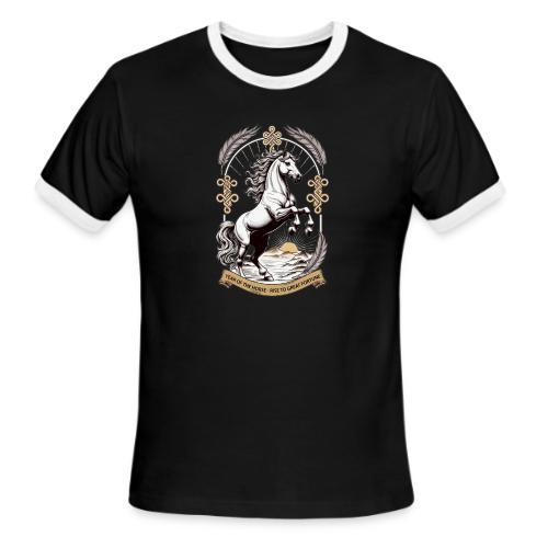 Year of the Horse Rearing T Shirt, Lunar New Year - Men's Ringer T-Shirt