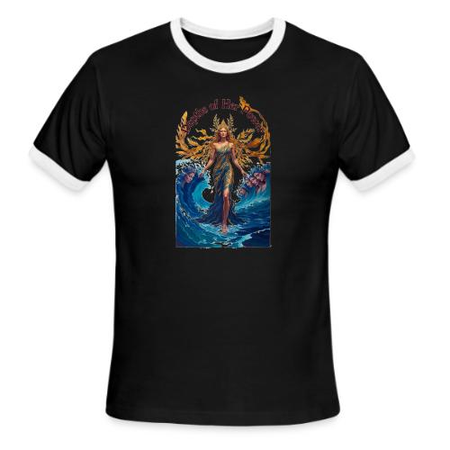 Women’s Day Tidal Sovereign T Shirt, Gift for Wife - Men's Ringer T-Shirt