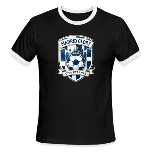 Madrid Skyline Glory T Shirt, Madrid Fan Gift - Men's Ringer T-Shirt