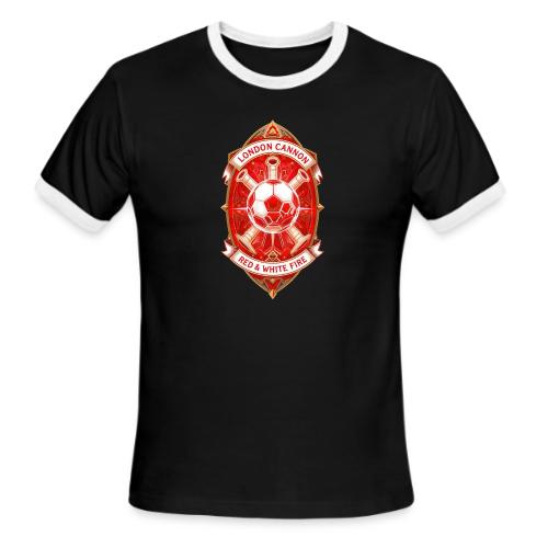 Red London Cannon T Shirt,Football City Pride Gift - Men's Ringer T-Shirt