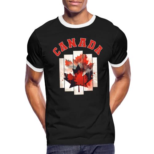 Heart of Canada Art - Men's Ringer T-Shirt