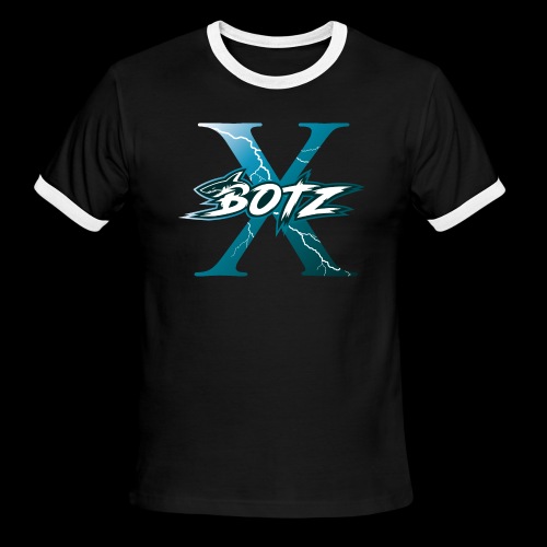 BOTZ X Logo Plain - Men's Ringer T-Shirt