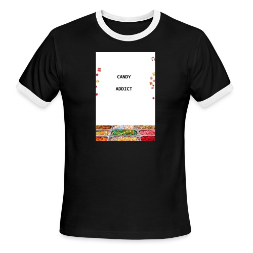 CANDY ADDICT - Men's Ringer T-Shirt