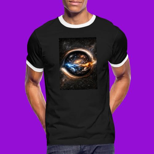 EntangledPhotonsWormhole - Men's Ringer T-Shirt