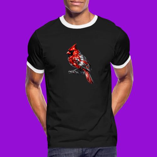 Silver Cardinal - Men's Ringer T-Shirt