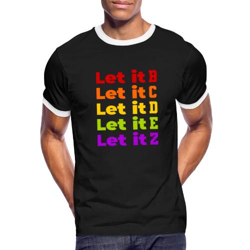 Let It Be Alphabetical - Men's Ringer T-Shirt