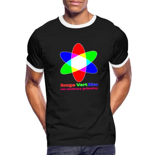 RGB Primary Colors - Men's Ringer T-Shirt