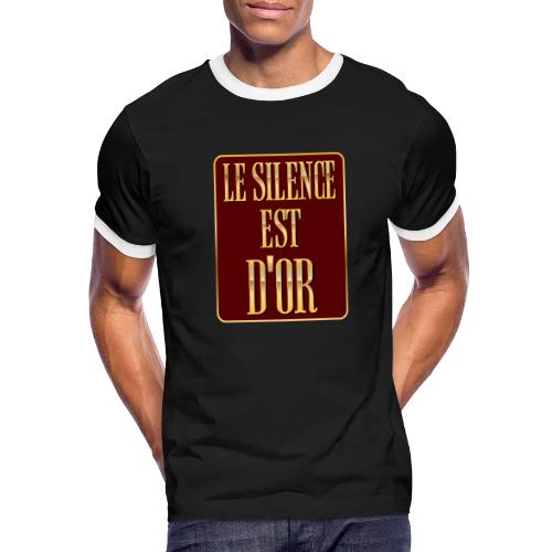 Silence is golden - Men's Ringer T-Shirt