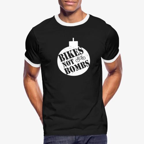 Bikes Not Bombs - Men's Ringer T-Shirt
