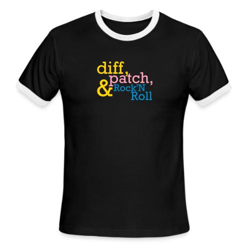Diff, Patch and Rock'N Roll! - Men's Ringer T-Shirt
