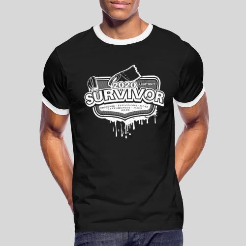 2020 Survivor Dirty WoB - Men's Ringer T-Shirt