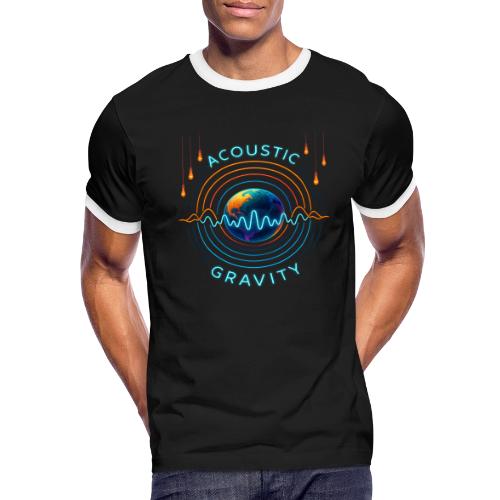 Acoustic Gravity Earth - Men's Ringer T-Shirt