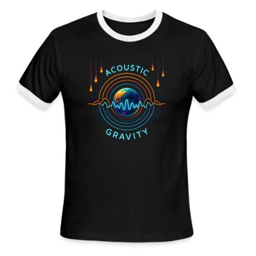 Acoustic Gravity Earth - Men's Ringer T-Shirt