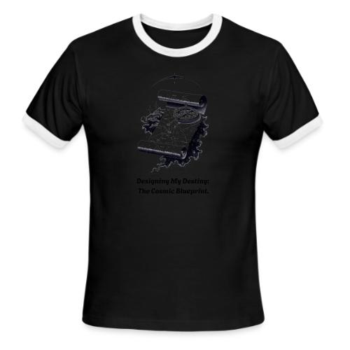 Cosmic Blueprint T-Shirt - Men's Ringer T-Shirt