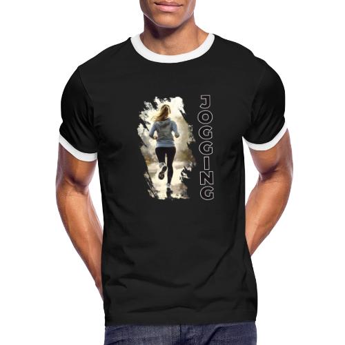 Jogging: Run into Motion - Men's Ringer T-Shirt