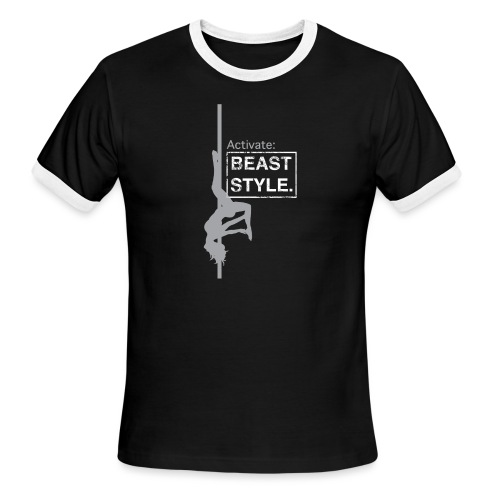 Activate: Beast Style - Men's Ringer T-Shirt