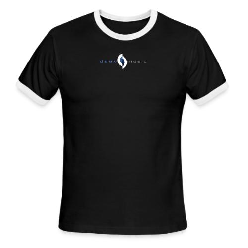logomainwhite - Men's Ringer T-Shirt