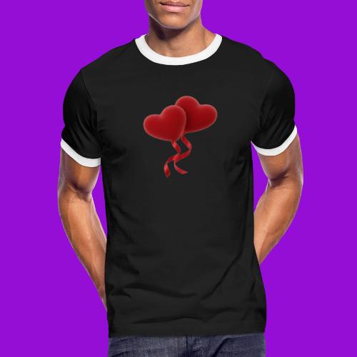Two hearts together - Men's Ringer T-Shirt