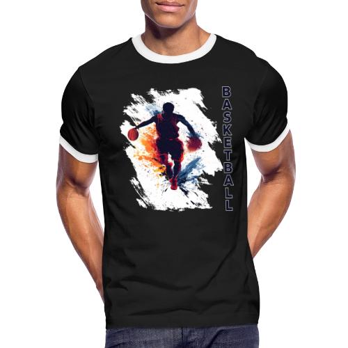 Basketball Hustle - Men's Ringer T-Shirt