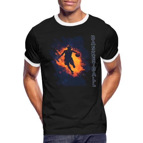 Basketball Focus - Men's Ringer T-Shirt