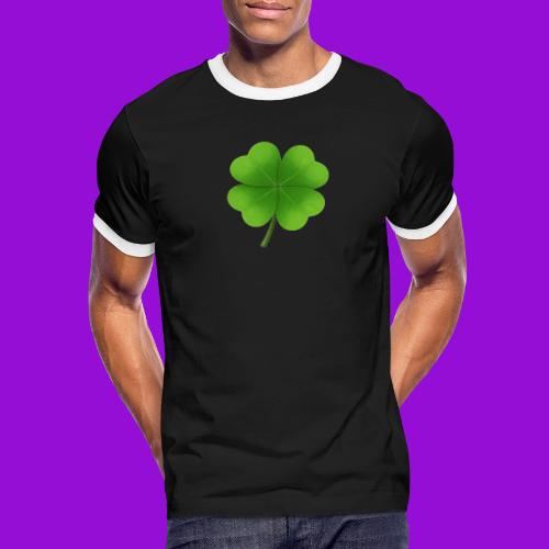 Four leaf clover - Men's Ringer T-Shirt