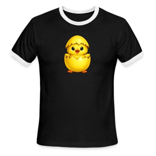 Easter Chick yellow - Men's Ringer T-Shirt