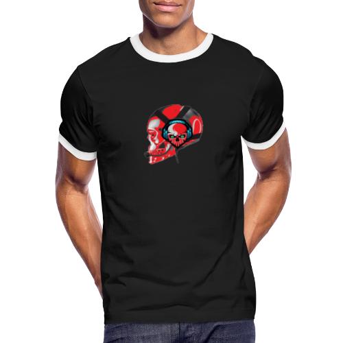 red head gaming logo no background transparent - Men's Ringer T-Shirt