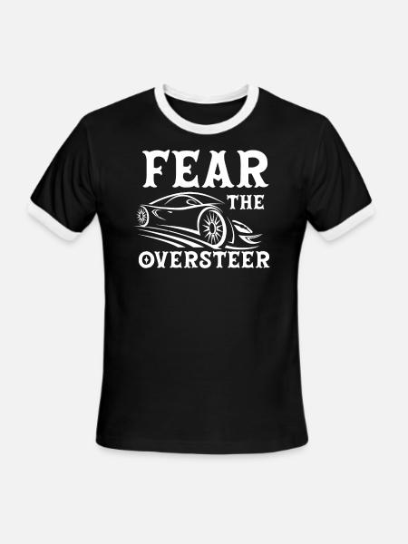 Slot Car, SlotCar Racing - Men's Ringer T-Shirt - black/white