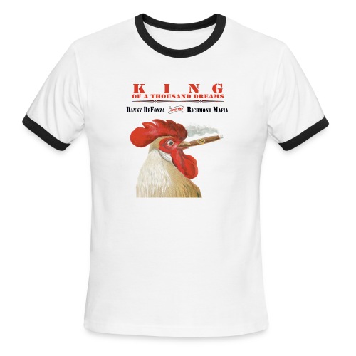 KOTD rooster7 copy - Men's Ringer T-Shirt