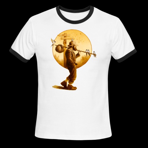 The Woodshedders Hobo - Men's Ringer T-Shirt