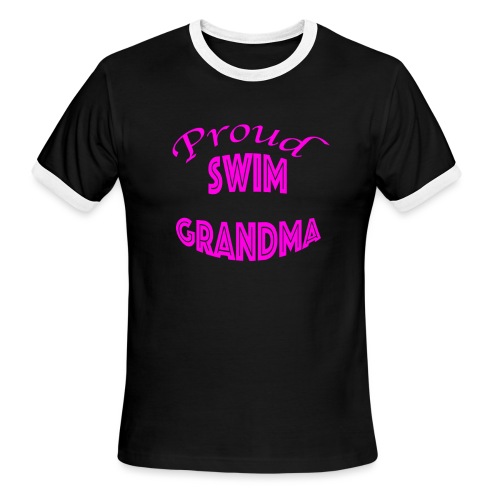 swim grandma - Men's Ringer T-Shirt