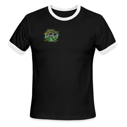 MOBvideologoBback gif - Men's Ringer T-Shirt